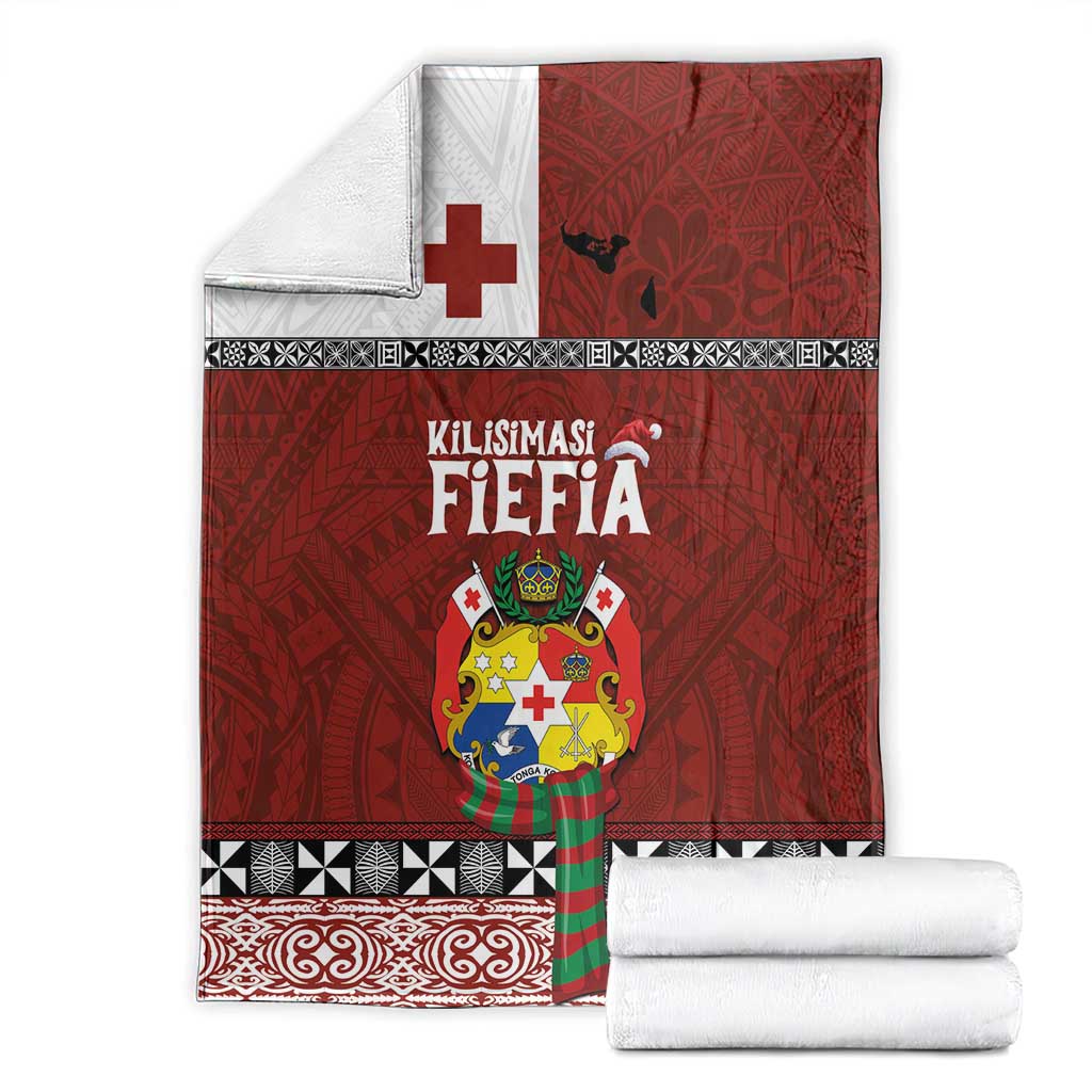 Tongan Christmas Blanket Kilisimasi Fiefia with Ngatu Art Tattoo LT03 - Polynesian Pride