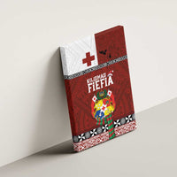 Tongan Christmas Canvas Wall Art Kilisimasi Fiefia with Ngatu Art Tattoo LT03 - Polynesian Pride