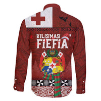 Tongan Christmas Family Matching Short Sleeve Bodycon Dress and Hawaiian Shirt Kilisimasi Fiefia with Ngatu Art Tattoo LT03 - Polynesian Pride