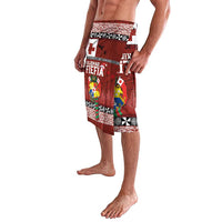 Tongan Christmas Lavalava Kilisimasi Fiefia with Ngatu Art Tattoo LT03 - Polynesian Pride