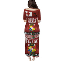 Tongan Christmas Puletasi Kilisimasi Fiefia with Ngatu Art Tattoo LT03 - Polynesian Pride