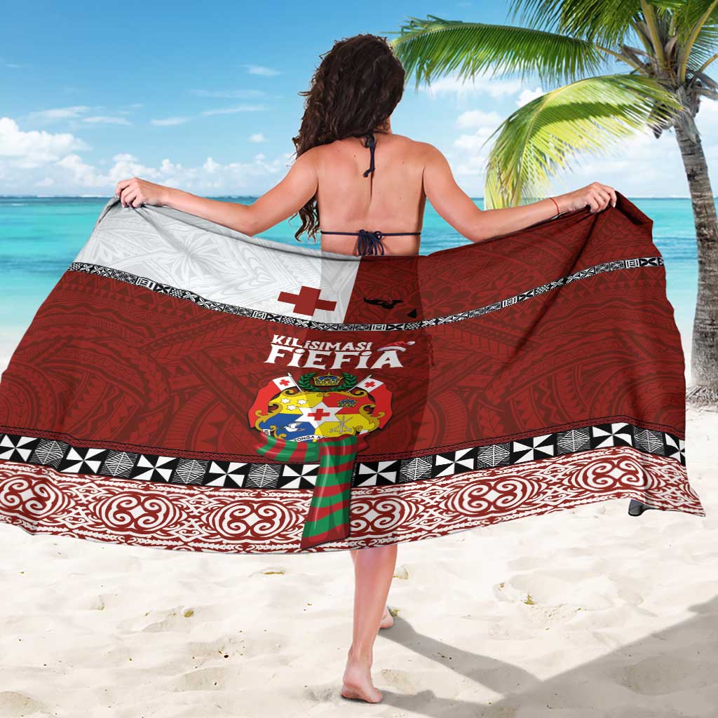 Tongan Christmas Sarong Kilisimasi Fiefia with Ngatu Art Tattoo LT03 - Polynesian Pride