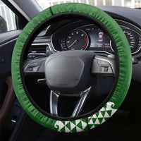 Aloha Avocado Funny Fruits Steering Wheel Cover Mix Hawaiian Kakau Tribal LT03 - Polynesian Pride