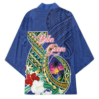 Guam Chamorro Kimono Tribal Latte Stone and Seal Artwork Polynesian Patterns