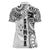 Samoa 685 Art Traditional Tattoo Pattern Women Polo Shirt White Color