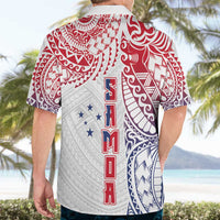 Samoa 685 Art Traditional Tattoo Pattern Hawaiian Shirt Gradient Color