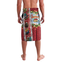 New Zealand Merry Christmas Lavalava Maori Animals, Koru Tattoo - Red Xmas Style LT03 - Polynesian Pride