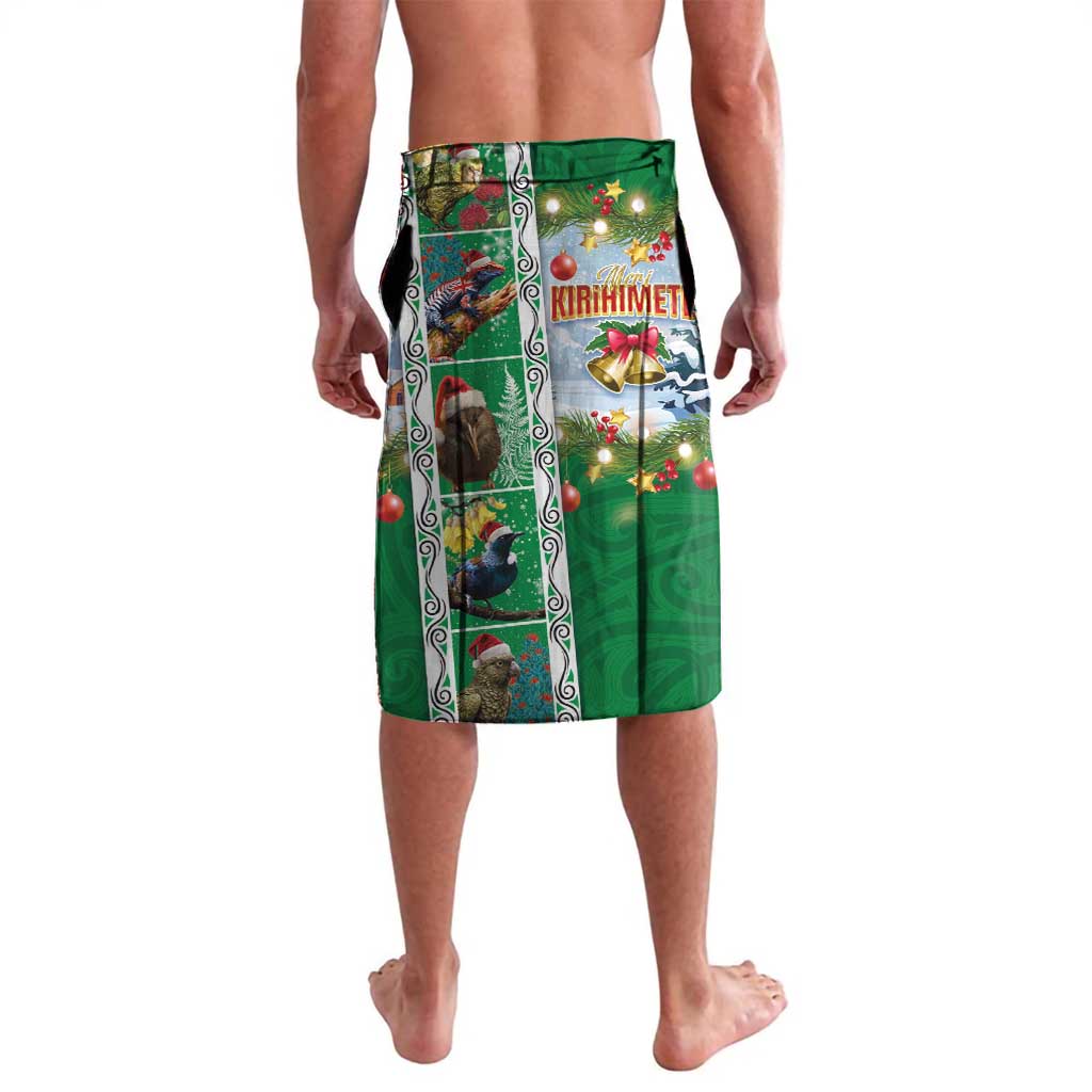 New Zealand Merry Christmas Lavalava Maori Animals, Koru Tattoo - Green Xmas Style LT03 - Polynesian Pride