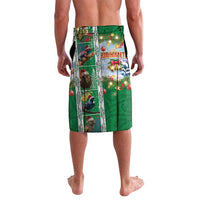 New Zealand Merry Christmas Lavalava Maori Animals, Koru Tattoo - Green Xmas Style LT03 - Polynesian Pride