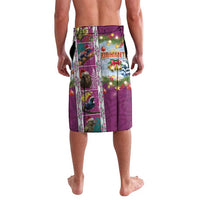New Zealand Merry Christmas Lavalava Maori Animals, Koru Tattoo - Pink Xmas Style LT03 - Polynesian Pride
