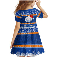Personalised Marshall Islands Christmas Family Matching Mermaid Dress and Hawaiian Shirt Santa Claus and Coat of Arms Mix Polynesian Xmas Style LT03 - Polynesian Pride