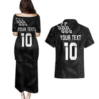 New Zealand Rugby Custom Couples Matching Puletasi and Hawaiian Shirt The Champions Aotearoa LT03 - Polynesian Pride