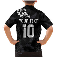 New Zealand Rugby Custom Family Matching Mermaid Dress and Hawaiian Shirt The Champions Aotearoa LT03 - Polynesian Pride