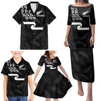 New Zealand Rugby Custom Family Matching Puletasi and Hawaiian Shirt The Champions Aotearoa LT03 - Polynesian Pride