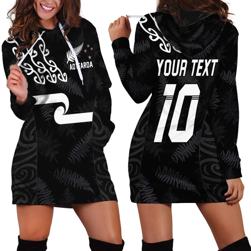 New Zealand Rugby Custom Hoodie Dress The Champions Aotearoa LT03 - Polynesian Pride
