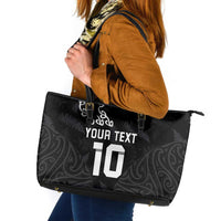 New Zealand Rugby Custom Leather Tote Bag The Champions Aotearoa