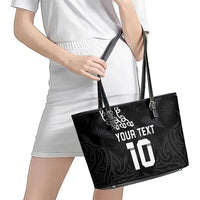 New Zealand Rugby Custom Leather Tote Bag The Champions Aotearoa