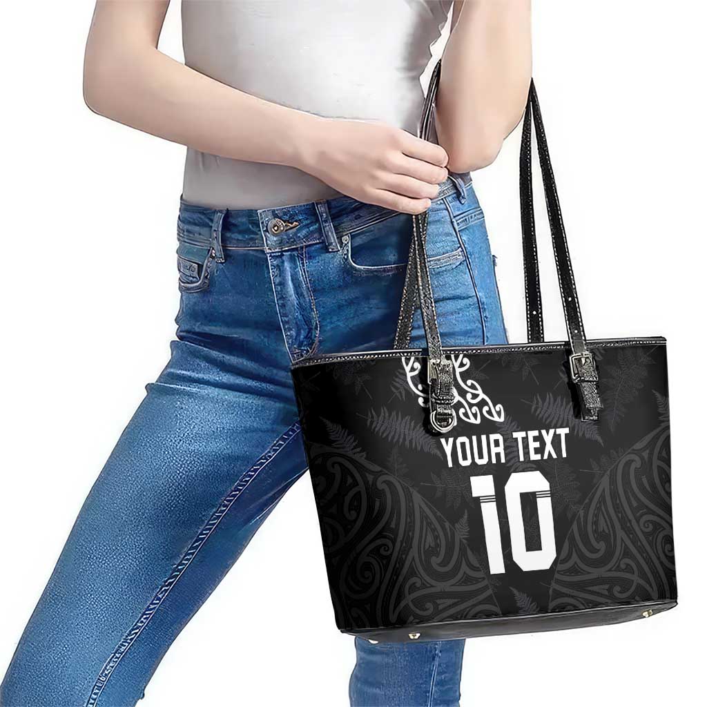 New Zealand Rugby Custom Leather Tote Bag The Champions Aotearoa