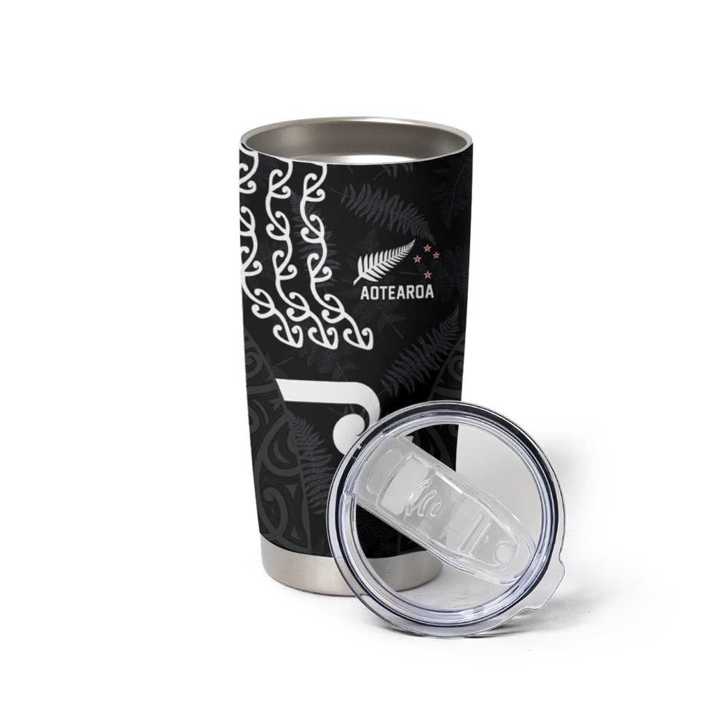Custom New Zealand Rugby Jersey 2025 Tumbler Cup The Champions Aotearoa LT03 - Polynesian Pride