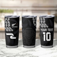 Custom New Zealand Rugby Jersey 2025 Tumbler Cup The Champions Aotearoa LT03 - Polynesian Pride