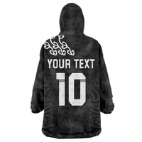 New Zealand Rugby Custom Wearable Blanket Hoodie The Champions Aotearoa LT03 - Polynesian Pride