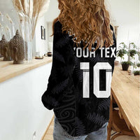 New Zealand Rugby Custom Women Casual Shirt The Champions Aotearoa