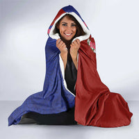 Hawaiian and Japanese Together Hooded Blanket The Whale and Koi Fish with Hinomaru and Lei LT03 - Polynesian Pride