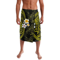 Hawaiian Hibiscus and Plumeria Polynesian Tribal Tattoo Lavalava Yellow Color LT03 Yellow - Polynesian Pride