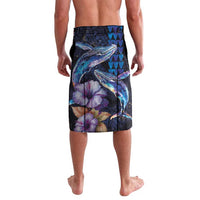 Hawaiian Whales Love Couple Lavalava Hibiscus and Kakau Art Tattoo Night Sky Vibe LT03 - Polynesian Pride