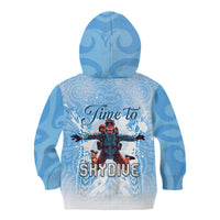 New Zealand Sky Diving Kid Hoodie Lets Get High LT05 - Polynesian Pride