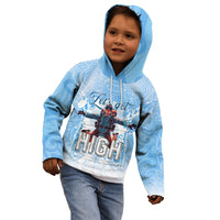 New Zealand Sky Diving Kid Hoodie Lets Get High LT05 - Polynesian Pride