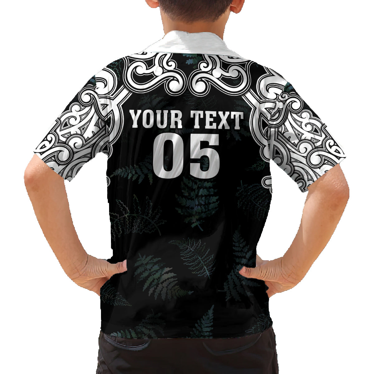 Custom New Zealand Fern Women Rugby Family Matching Puletasi and Hawaiian Shirt Maori Pattern LT05 - Polynesian Pride