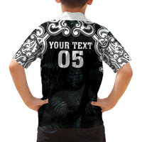 Custom New Zealand Fern Women Rugby Family Matching Puletasi and Hawaiian Shirt Maori Pattern LT05 - Polynesian Pride