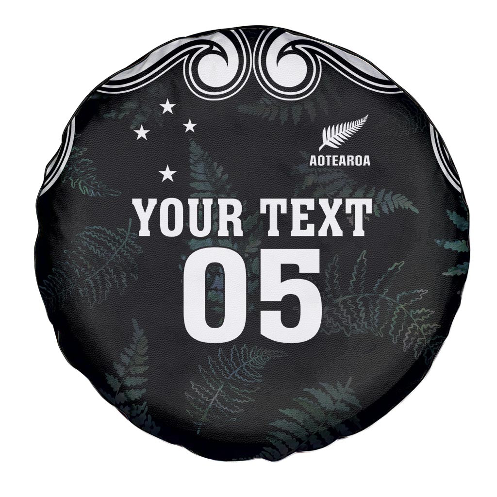 Custom New Zealand Fern Women Rugby Spare Tire Cover Maori Pattern LT05 - Polynesian Pride
