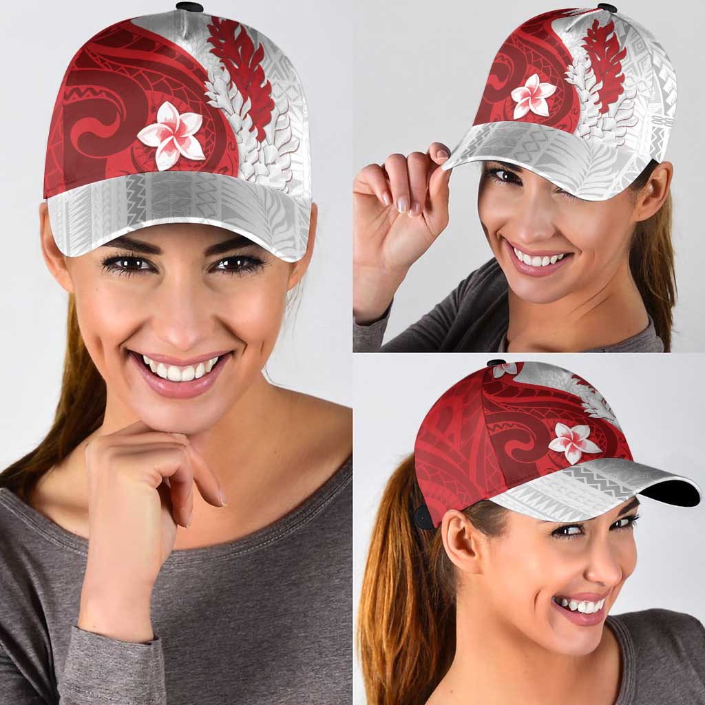 Samoa Teuila 2025 Classic Cap Samoan Siapo Pattern Red Version - Polynesian Pride