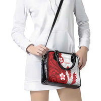 Samoa Teuila 2024 Shoulder Handbag Samoan Siapo Pattern Red Version