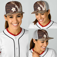 Samoa Teuila 2025 Baseball Net Cap Samoan Siapo Pattern Brown Version - Polynesian Pride