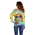 Aloha Hawaii Turtle Off Shoulder Sweater Retro Style - Polynesian Pride