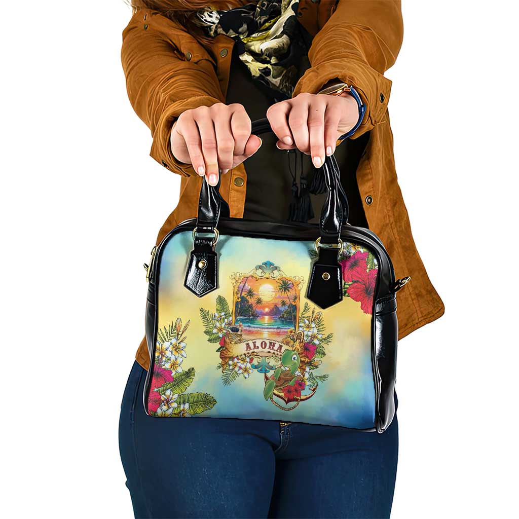 Aloha Hawaii Turtle Shoulder Handbag Retro Style - Polynesian Pride