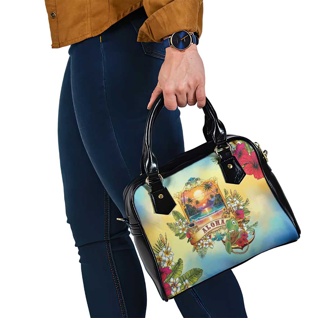 Aloha Hawaii Turtle Shoulder Handbag Retro Style - Polynesian Pride
