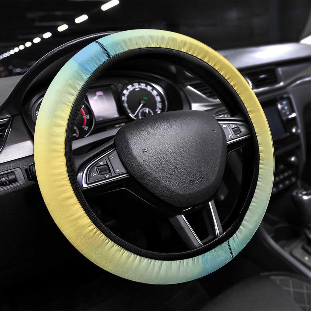 Aloha Hawaii Turtle Steering Wheel Cover Retro Style - Polynesian Pride