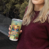 Aloha Hawaii Turtle Tumbler Cup Retro Style - Polynesian Pride