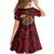 Papua New Guinea Gulf Province Family Matching Tank Maxi Dress and Hawaiian Shirt Mix Coat Of Arms Polynesian Pattern LT05 - Polynesian Pride