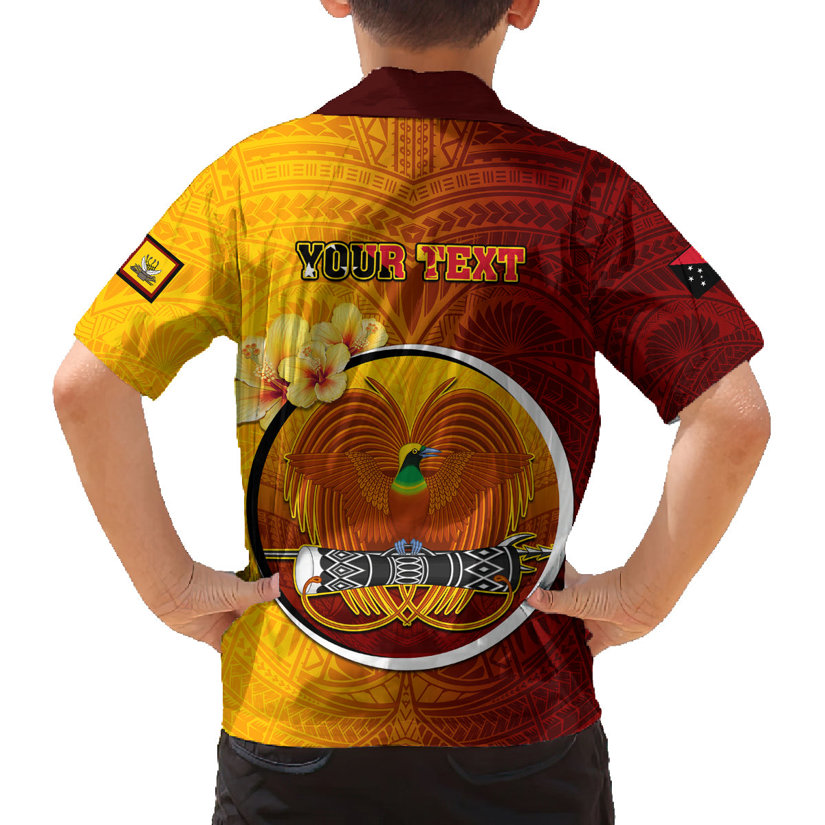 Personalized Papua New Guinea Western Province Family Matching Summer Maxi Dress and Hawaiian Shirt Mix Coat Of Arms Polynesian Pattern LT05 - Polynesian Pride