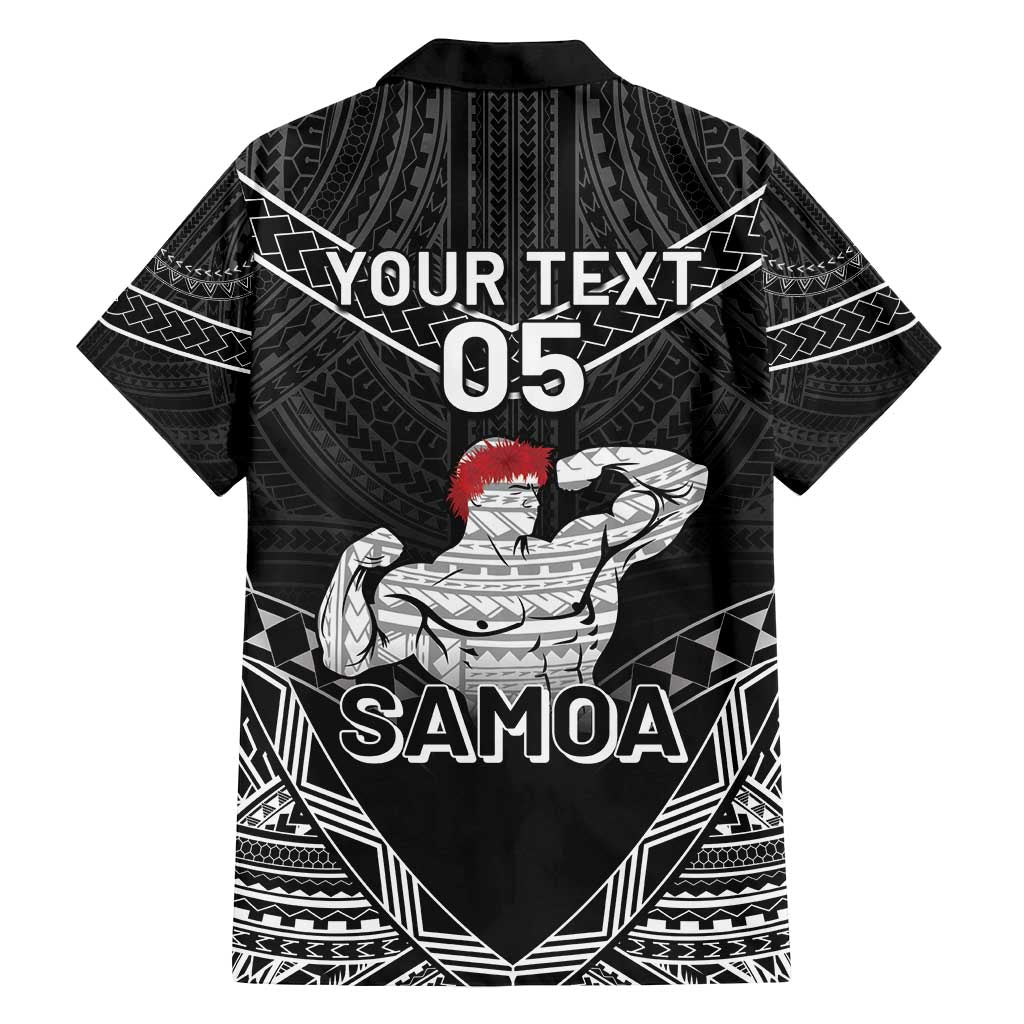 Custom Samoa Wrestling Family Matching Tank Maxi Dress and Hawaiian Shirt Samoan Wrestler Ulafala Style LT05 - Polynesian Pride