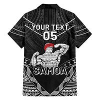 Custom Samoa Wrestling Family Matching Tank Maxi Dress and Hawaiian Shirt Samoan Wrestler Ulafala Style LT05 - Polynesian Pride