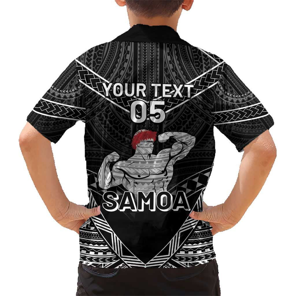 Custom Samoa Wrestling Kid Hawaiian Shirt Samoan Wrestler Ulafala Style LT05 - Polynesian Pride