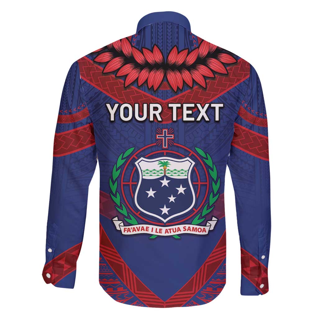 Personalised FAST Party Samoa Family Matching Mermaid Dress and Hawaiian Shirt Samoan Coat Of Arms Ulafala Style LT05 - Polynesian Pride
