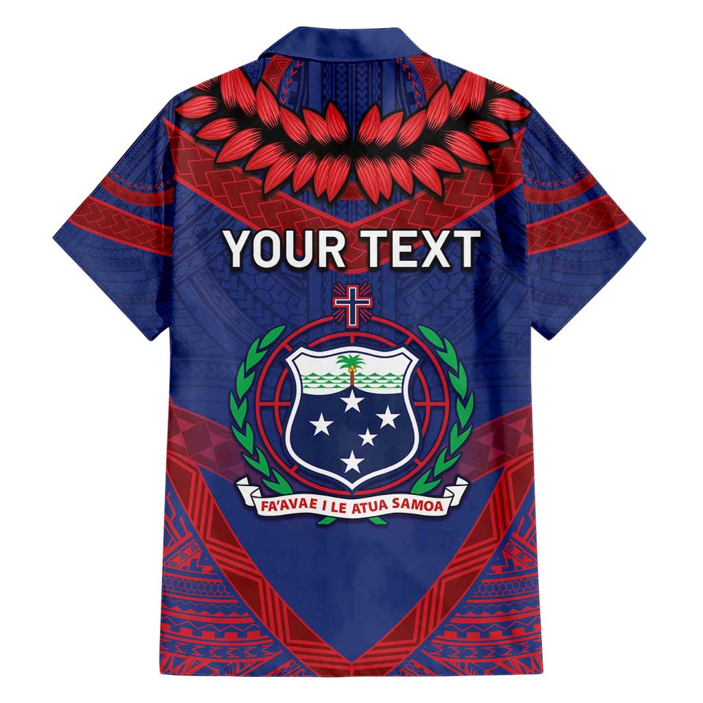 Personalised FAST Party Samoa Family Matching Short Sleeve Bodycon Dress and Hawaiian Shirt Samoan Coat Of Arms Ulafala Style LT05 - Polynesian Pride