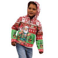 Mele Kalikimaka Hawaii Christmas Kid Hoodie Funny Santa 67 Gen Alpha Slang - Polynesian Pride